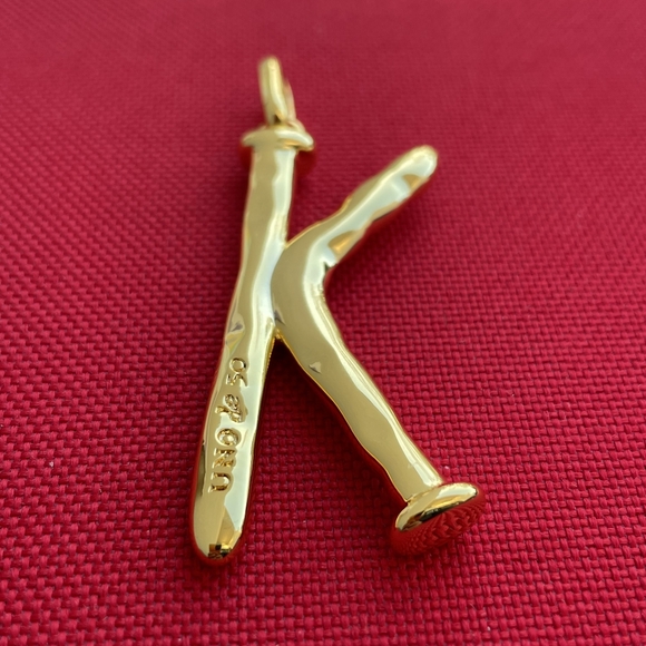 Uno de 50 • Initial K • Gold plated • Large - Picture 4 of 9